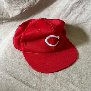 Vintage Reds Baseball Trucker Hat